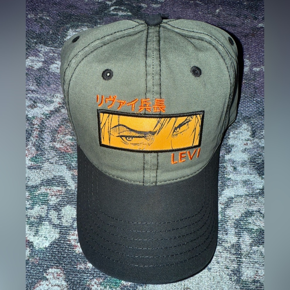 Attack on Titan Levi Anime Graphic Cap